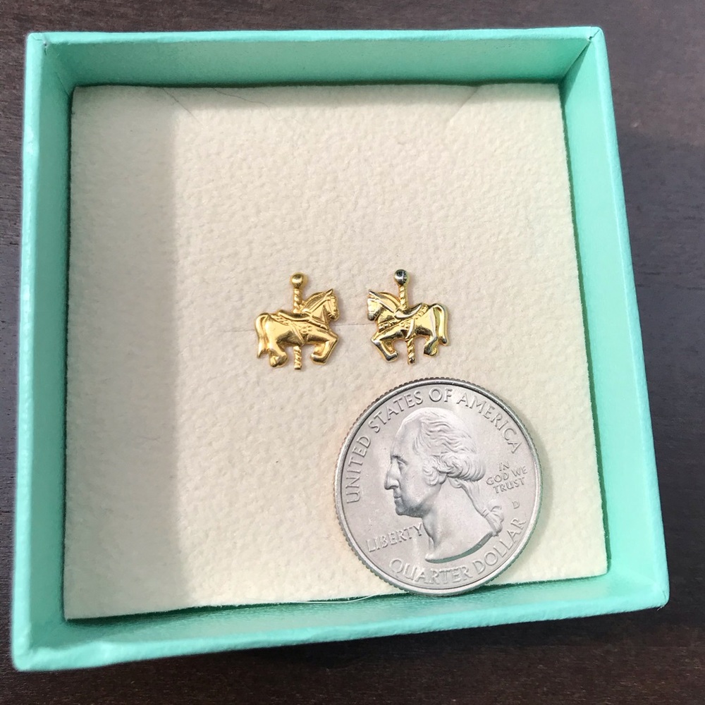 Carousel Horse Earrings
